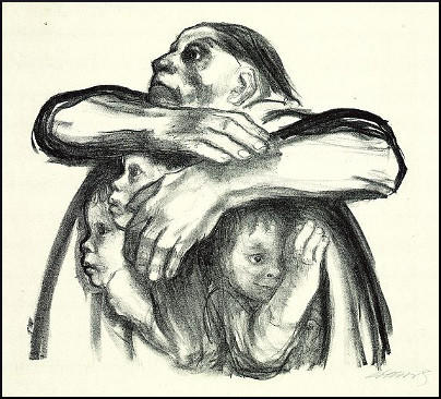 Käthe Kollwitz, Widows and Orphans (1919)