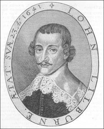 This picture of John Lilburne appeared on thefront-cover of a Leveller pamphlet published in 1646.