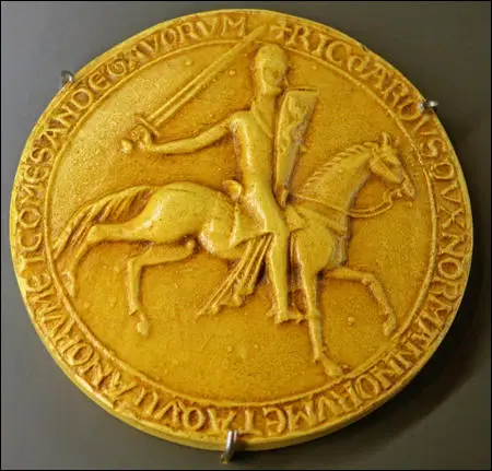 Richard the Lionheart's seal (c. 1190)
