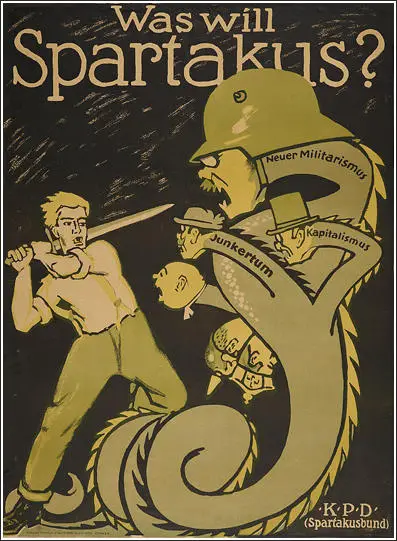 Spartacus League poster (1919)