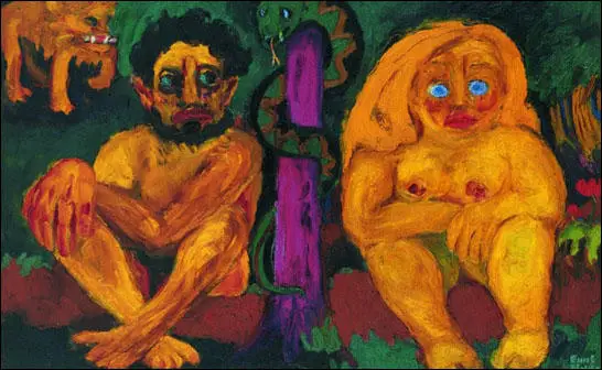 Emil Nolde, Paradise Lost (1921)