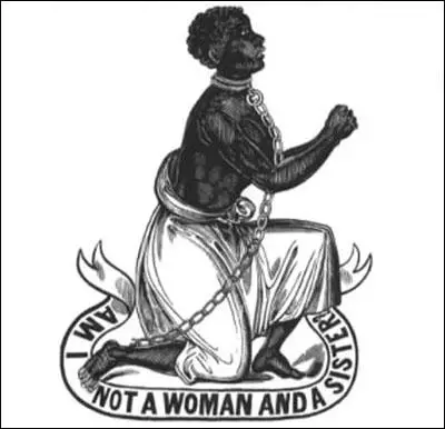 Wedgwood Slave Emancipation Medallion, black on yellow jasper (1787)