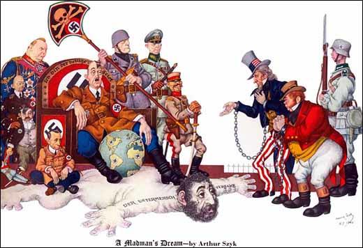 Arthur Szyk, A Madman's Dream (1940)