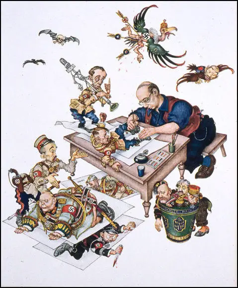 Arthur Szyk, Self-Portait (1945)