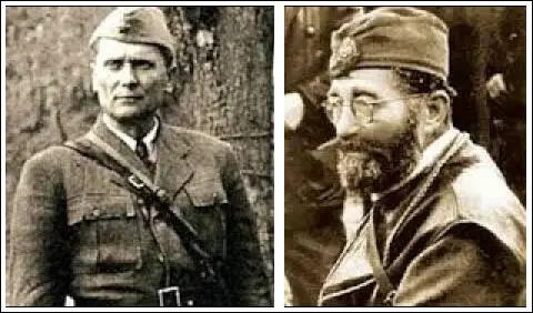 Josip Broz (Tito) and Draza Mihailovic