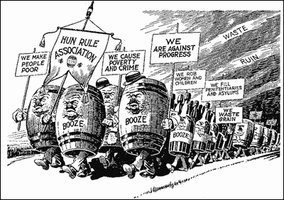 Anti-Saloon League cartoon (1919)