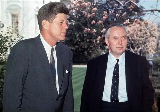 John F. Kennedy and Harold Wilson (March 1963)