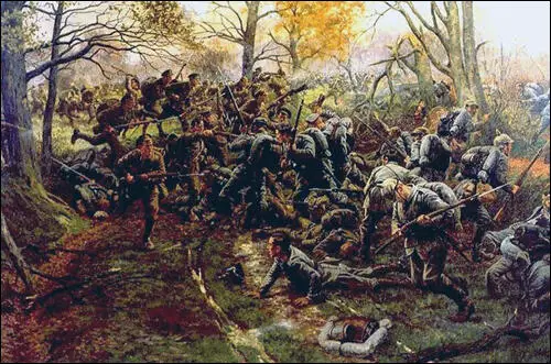 William Barnes Wollen, Battle of Ypres (1914)