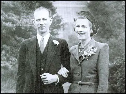 Miles Dempsey and Viola O'Reilly on their wedding day.