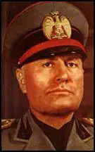 Benito Mussolini: First World War