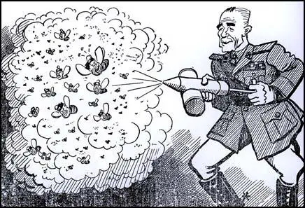 Cartoon of General Wavell that appeared in Egypt in 1941
