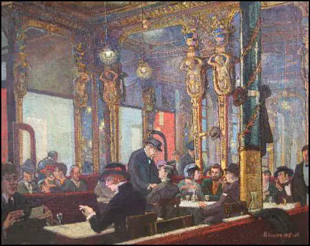 Adrian Allinson, The Café Royal (1916)