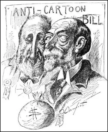 Homer Davenport, Robert Tweed and Thomas Platt: They Never Liked Cartoons (New York Journal, 1898)