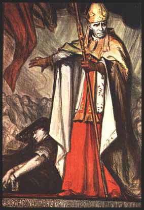 Dominque Fouqueray, Cardinal Mercier Protects Belgium