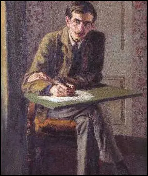 Duncan Grant painting of John Maynard Keynes.