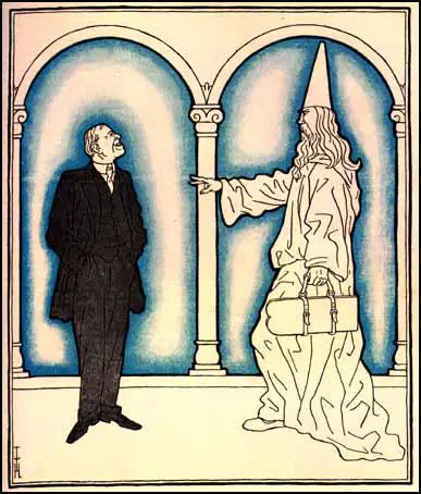 GOD: Woodrow Wilson, where are your 14 points?WILSON: Don't get excited, Lord, we didn't keep your Ten Commandments either!Thomas Heine, Simplicissimus, (17th June, 1919)