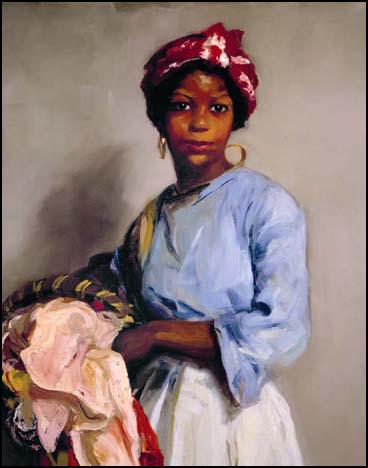 Robert Henri, The Laundress (1916)