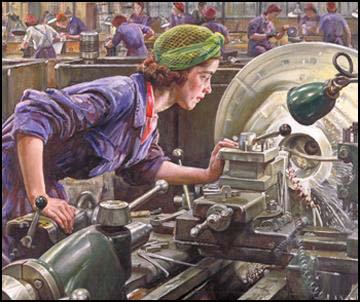 Ruby Loftus Screwing a Breech-Ring (1941)