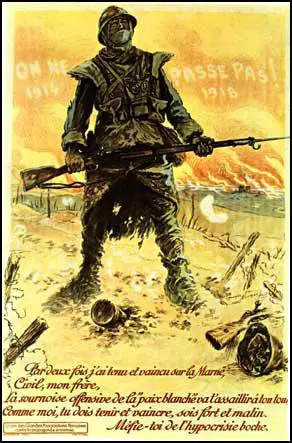 Maurice Neumont,They Shall Not Pass, French poster
