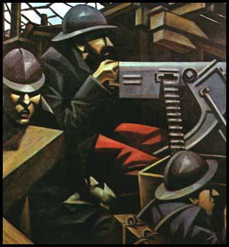 Christopher Nevinson, La Mitrailleuse (1915)