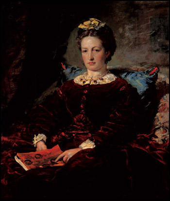 Effie Ruskin Millais by John Everett Millais (c.1865)