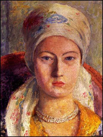 Julia Strachey by Dora Carrington