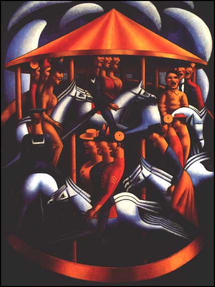 Mark Gertler, Merry-go-round (1916)