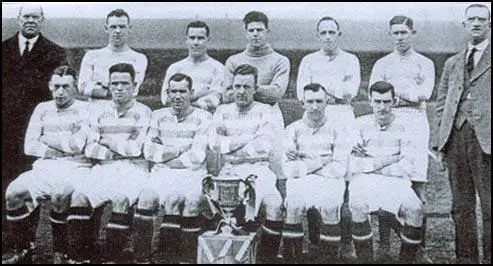 The Celtic team that won the 1931 Scottish Cup.