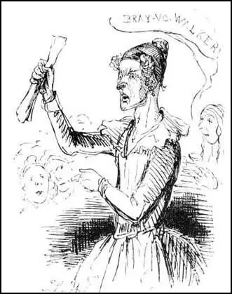 Female Chartist, Punch Magazine, (1842)