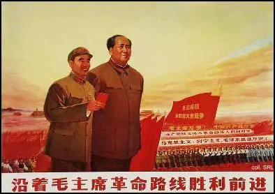 Lin Biao and Mao Zedong during the Cultural Revolution.