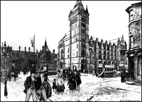 Owens College in Oxford Street, Manchester