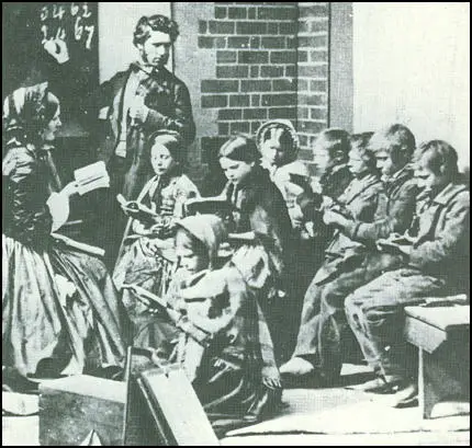 A Ragged School in 1865