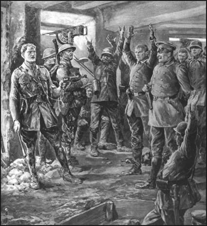 Richard Caton Woodville, Capture of a German Blockhouse (1917)