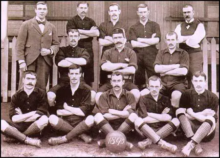 The Arsenal team at the start of the 1895-96 season