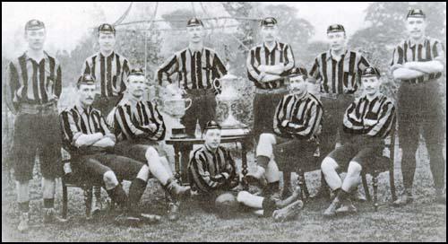 Wolverhampton Wanderers team in 1893.