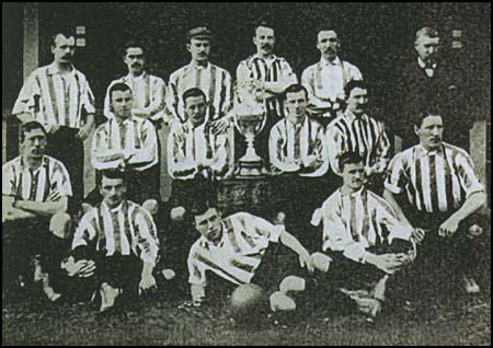 Sunderland team in 1891-92