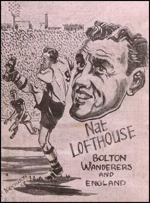 Nat Lofthouse by Paul Trevillion (1958)