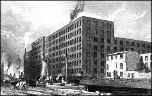Cotton factories in Union Street, Manchester (1835)