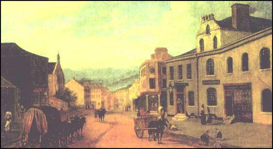 Merthyr Tydfil in about 1850.