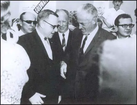 Richard B. Ogilvie, Barry Goldwater and Robert Cain in 1964