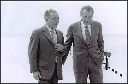 Bebe Rebozo and Richard Nixon
