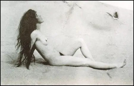 Louise Bryant sunbathing in Provincetown in 1916
