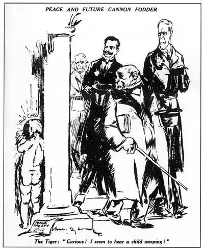 Will Dyson, Peace and Future Cannon Fodder, (Daily Herald, 1913)