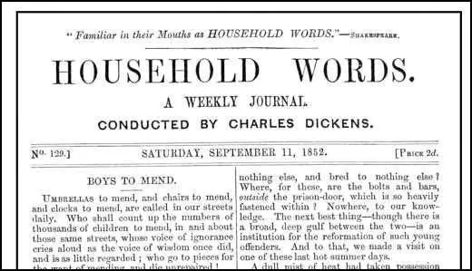 Household Words (11th September, 1852)