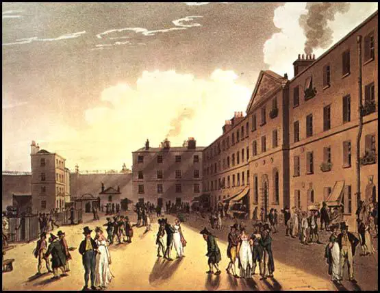 Rudolf Ackermann, King's Bench Prison, from Microcosm of London (1808)