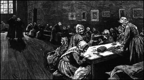 Hubert von Herkomer, Westminster Union, The Graphic (7th April, 1877)