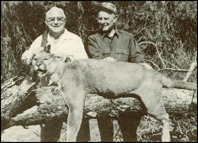 David H. Byrd on safari with General Jim Doolittle