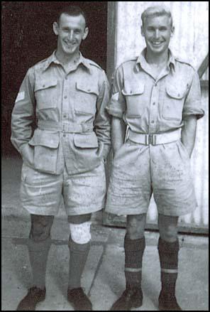 Bertie Mee and Wilf Mannion in Cairo.