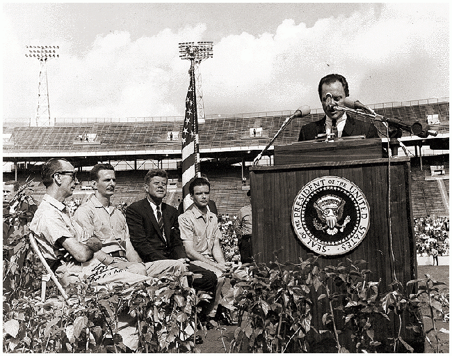 JFK's Visit to Miami Stadium