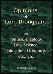 Opinions of Lord Brougham